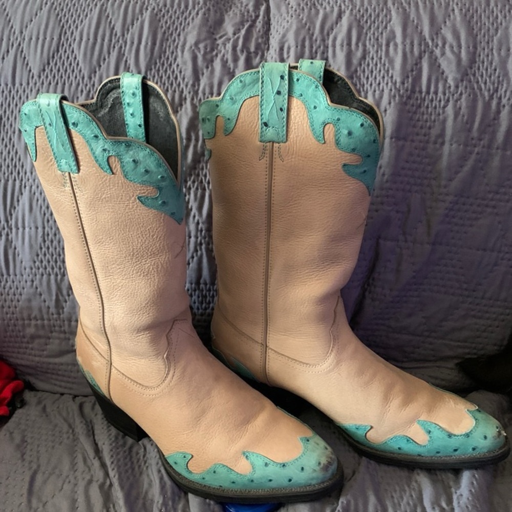 Leather Cowgirl Boots